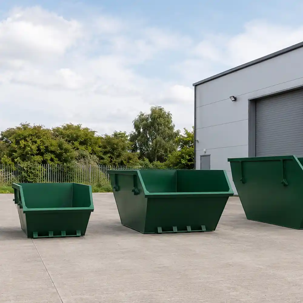 Skip delivered to site